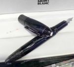 Clone Mont Blanc Daniel Defoe Pens - All Black Fountain Pen